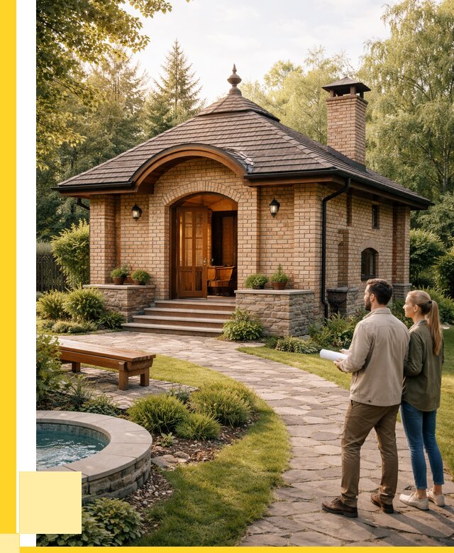 Проект кирпичной бани в Сатке от 31032 р. | ЭриданСтк