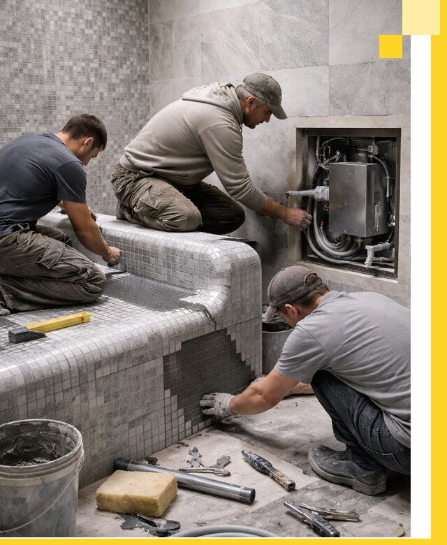 Проекты хамамов под ключ в Сатке и дизайн и строительство