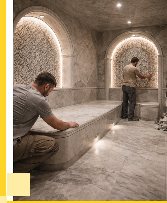 Турецкие бани под ключ в Сатке от 258600 р. | ЭриданСтк