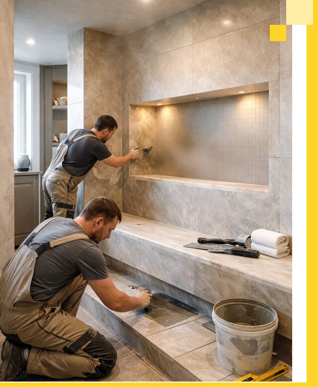 Профессиональное строительство хамама в квартире в Сатке