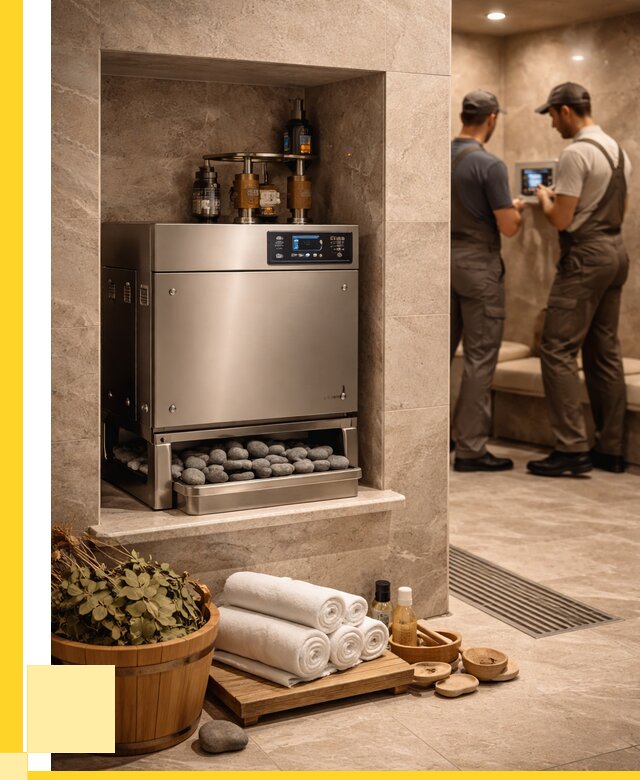 Парогенераторы для хамама в Сатке от 77580 р. | ЭриданСтк